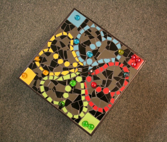 Mensch Mensch ärgere Dich Nicht Spiel Im Mosaik