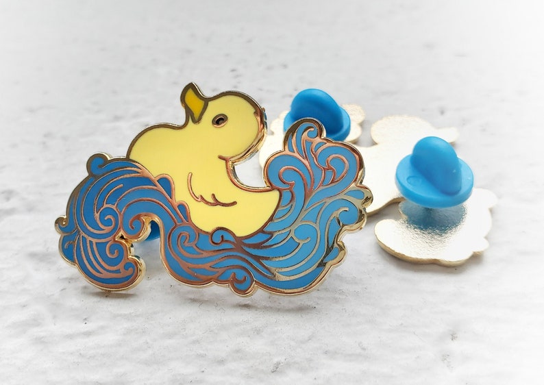Rubber Duck Enamel Pin | Etsy