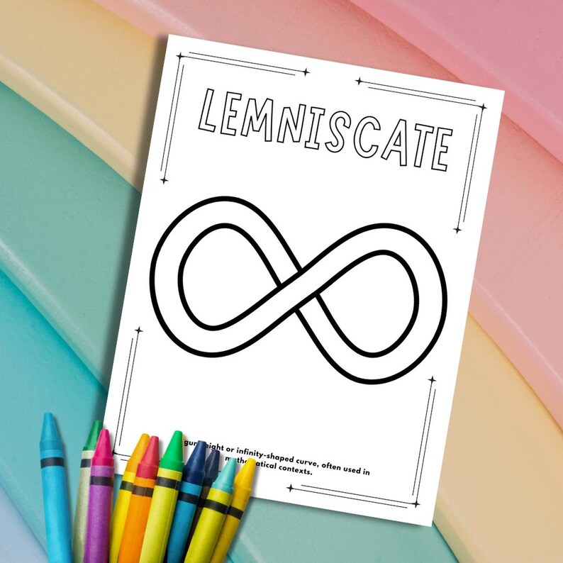Fun and easy shape coloring printables for kids' learning time