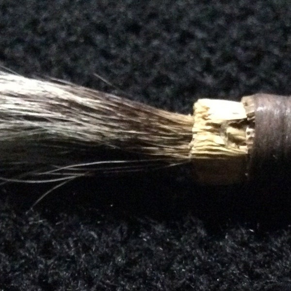 paintbrush/Bamboo watercolor brush with squirrel fur bristles- handmade/artist gift/art supplies
