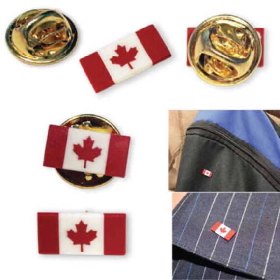 Jewelry Pins & Badges RARE! Collectible Vintage Canada Red Maple Leaf ...