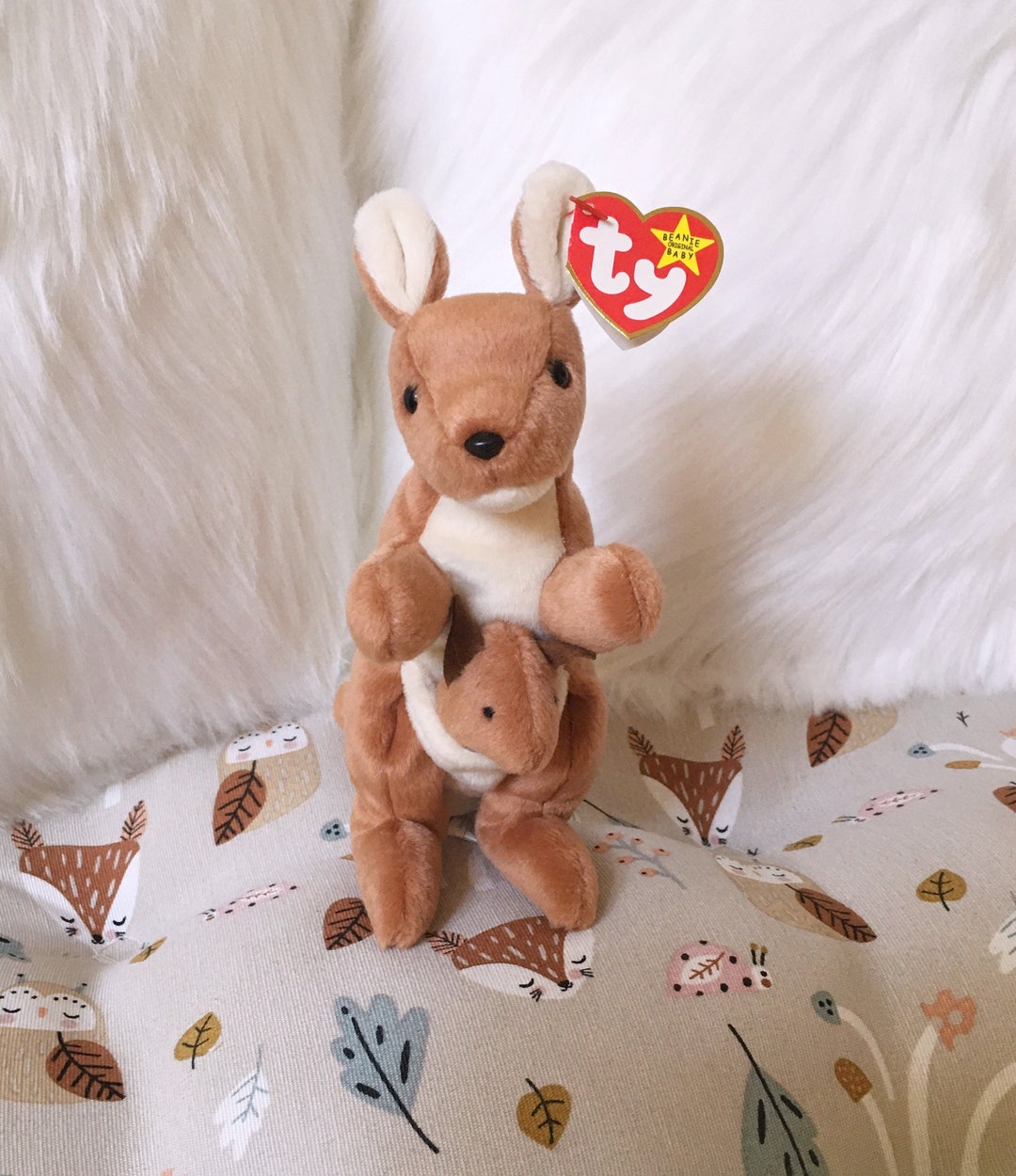 TY Beanie Babies Pouch 1996 Rare Retired