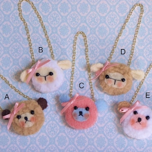 Blythe Puppentäschchen / Bär / Lamm mit Gesicht