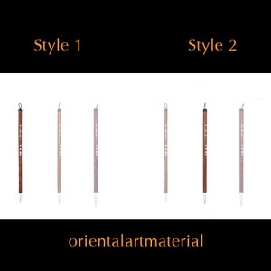 GOAT HAIR BRUSH Single Set | Middle Goat Hair Brush | Fine Line, Landscape, Writing, Character Brush  | Orientalartmaterial Supply