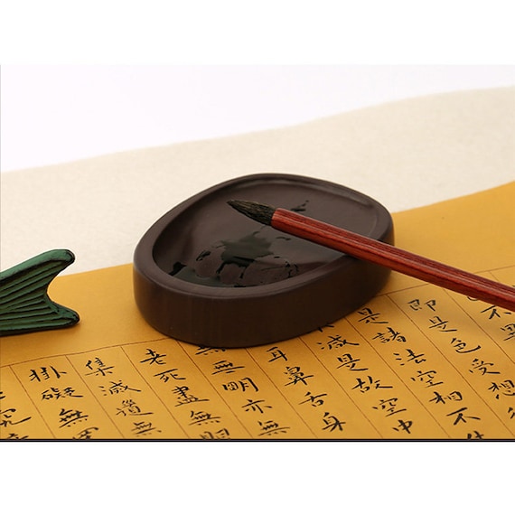 中国　硯 中国硯 細羅紋 長方 5.0吋 - 書道用品、墨、墨液、紙、筆を卸価格でご