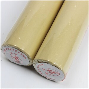 Antique Color Xuan Rice Paper Scroll with Gold Fleck (35x2000cm) image 3