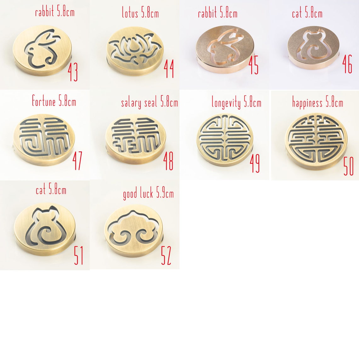 INCENSE BURNER MOLD Seals Fragrant Powder Seals Shaping Tools Etsy