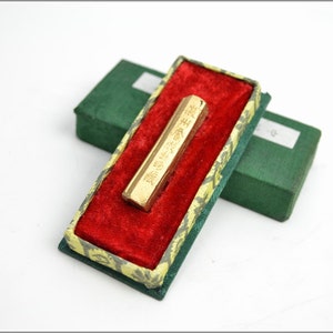 Blocco di inchiostro per stick di inchiostro per medicina cinese a base di erbe 3g / 12 medicinali per piante di erbe cinesi / Inchiostro per pietra di inchiostro Orientalartmaterial Fornitura per calligrafia
