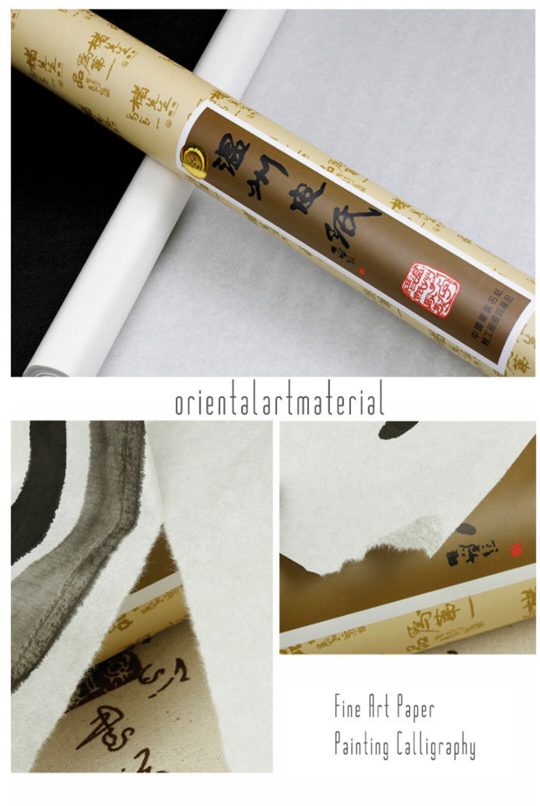 Mulberry Paper Scroll Roll | 0.35x25m | 0.46x25m | Papercraft Painting ...