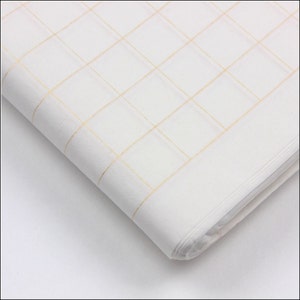 35x138cm Semi-sized Xuan Paper Rice Paper Calligraphy Paper / Golden Grid 2x2cm / White Paper / 50 Sheets - Oriental Calligraphy - 0031SS