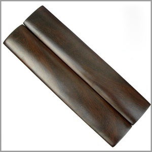 30x4x2.4cm paar natürliche Holz chinesische Briefbeschwerer / einfachen Stil - schwarze Catalpa Holz - 0001 Orientalartmaterial Kalligraphie Versorgung