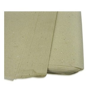 May include: A roll of beige craft paper with a speckled texture. The paper is rolled up and has a natural, rustic look.