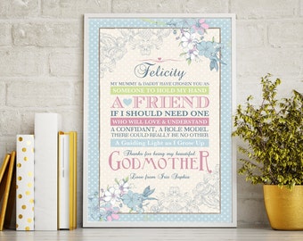 Godmother Gift, Godfather Gift, New Godparent, Godparent Gift, Will you be my godmother, will you be my godfather