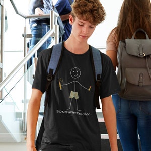 Youth Funny Boys Songwriting T-Shirt, Boy Music Gifts - Boys Songwriter Shirt - Songwriter Gift - Kids Songwriting Tee