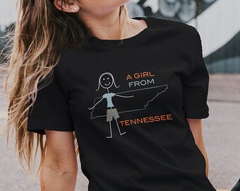Funny Womens Tennessee Unisex T-Shirt, TN Tennessee Gifts for Women - Womens Tennessee Tee - Womens Tennessee Shirt