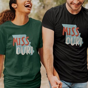 Missouri USA Unisex T-Shirt - MO State of Missouri Souvenir Shirt - Missouri Tee