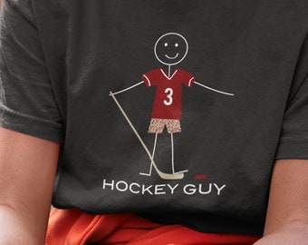 Youth Funny Boys Hockey T-Shirt, Ice Hockey Gifts - Hockey Gift - Kids Ice Hockey Shirt - Boys Hockey Shirt - Boys Hockey Tee