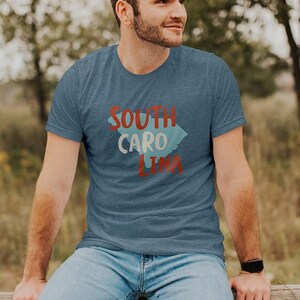 South Carolina USA Unisex T-Shirt - SC State of South Carolina Souvenir Shirt - South Carolina Tee