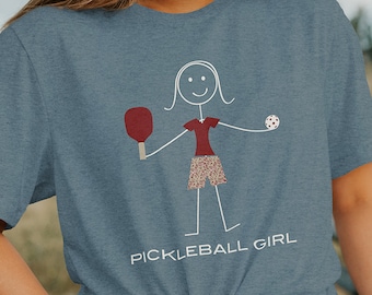 Funny Pickleball Unisex T-Shirt for Women, Pickleball Gifts for Girls - Women Pickleball Tees - Pickleball Gifts Women