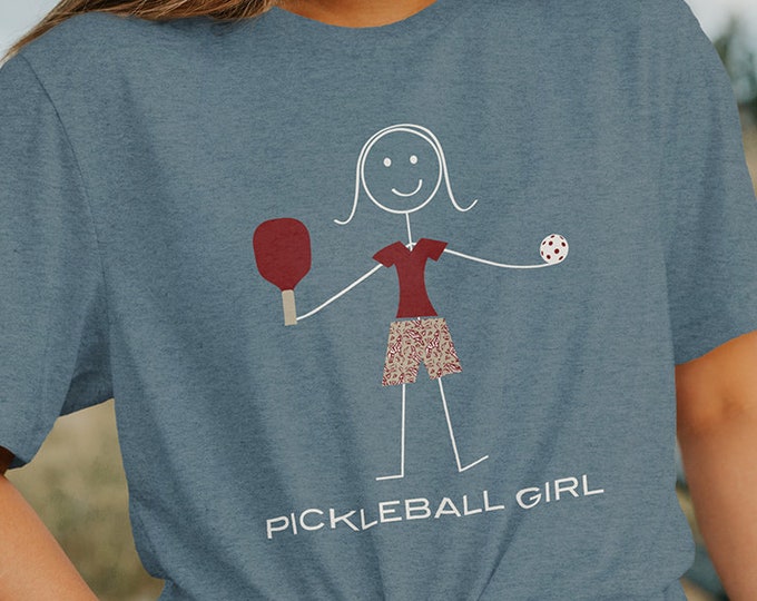 Funny Pickleball Unisex T-Shirt for Women, Pickleball Gifts for Girls - Women Pickleball Tees - Pickleball Gifts Women