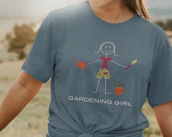 Funny Womens Gardening Unisex T-Shirt, Gardener Gifts - Gardening Apparel - Gardening Gifts - Womens Gardening Tee