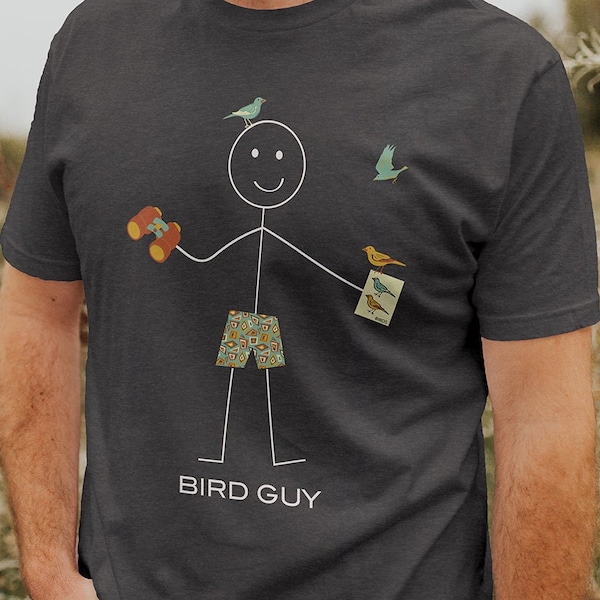Funny Mens Birding T-Shirt, Boys Birdwatching Gifts - Birder Gift - Birdwatcher Shirt - Birding Gift - Birder Apparel - Birder Tee