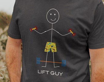 Funny Mens Weightlifting T-Shirt, Boy Weight Lifter Gift - Weightlifter Gift - Men Weightlifter Shirt - Weightlifting Tee - Weight Lifting
