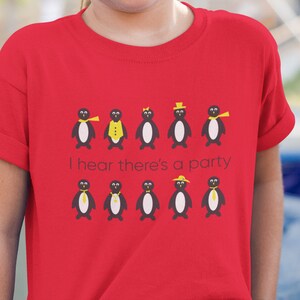 Youth Funny Penguin T-Shirt , Animal Penguin Gifts - Kids Penguin Shirt - Youth Penguin Tee - Boys and Girls Penguin Shirt