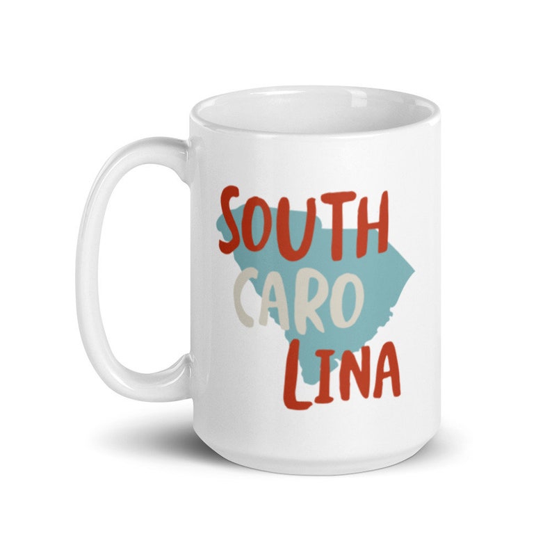 WhyitsmeDesign South Carolina State Mug - Thumbnail 3