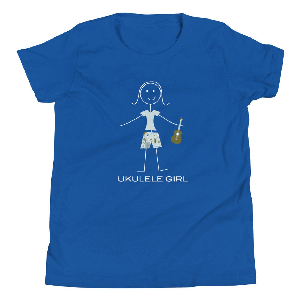 Youth Funny Girls Ukulele Tshirt Girl Music Gifts Ukulele Etsy