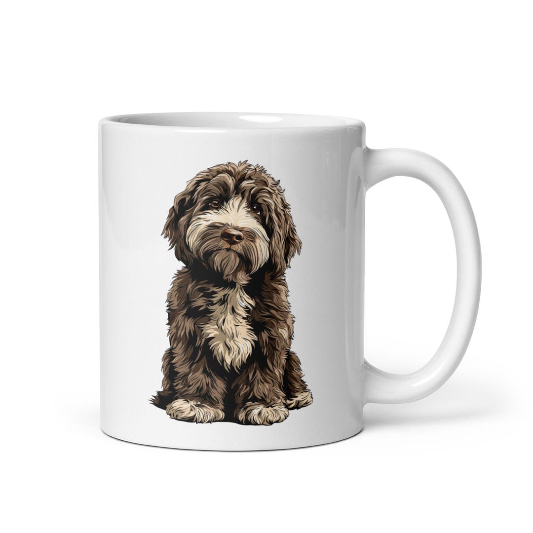 Cockapoo Coffee Mug - Chocolate Merle Cockapoo Dog Mug - Cockapoo Gift ...