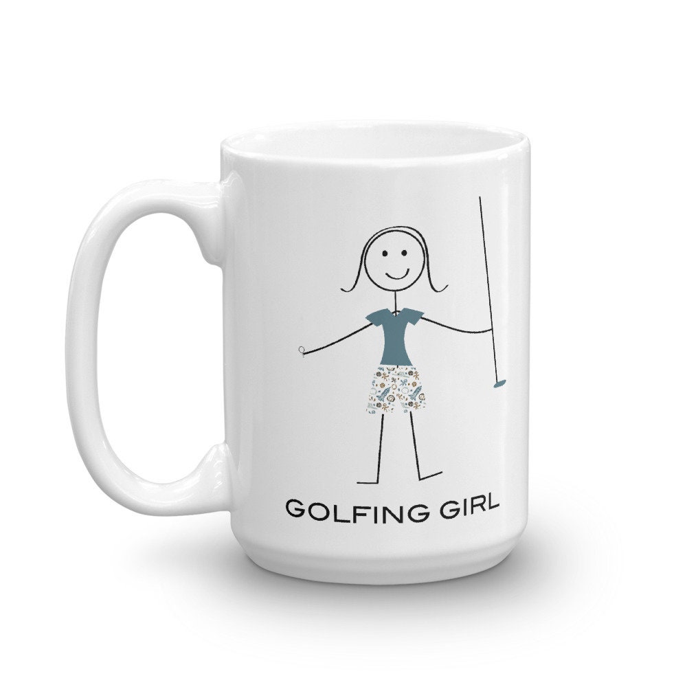 Funny Womens Golfing Mug Gift for Women Golfers Golfing Etsy UK