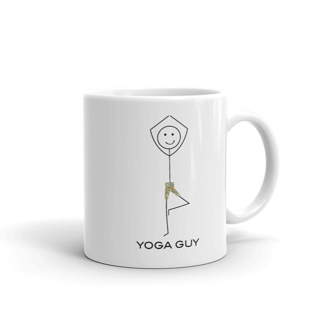 Funny Mens Yoga Mug, Exercise Yoga Gifts Yoga Coffee Cup Yoga Coffee Mug -   Denmark