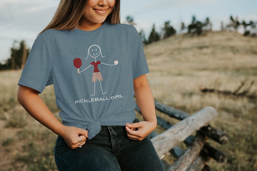 Funny Pickleball Unisex Tshirt for Women, Pickleball Gifts for Girls