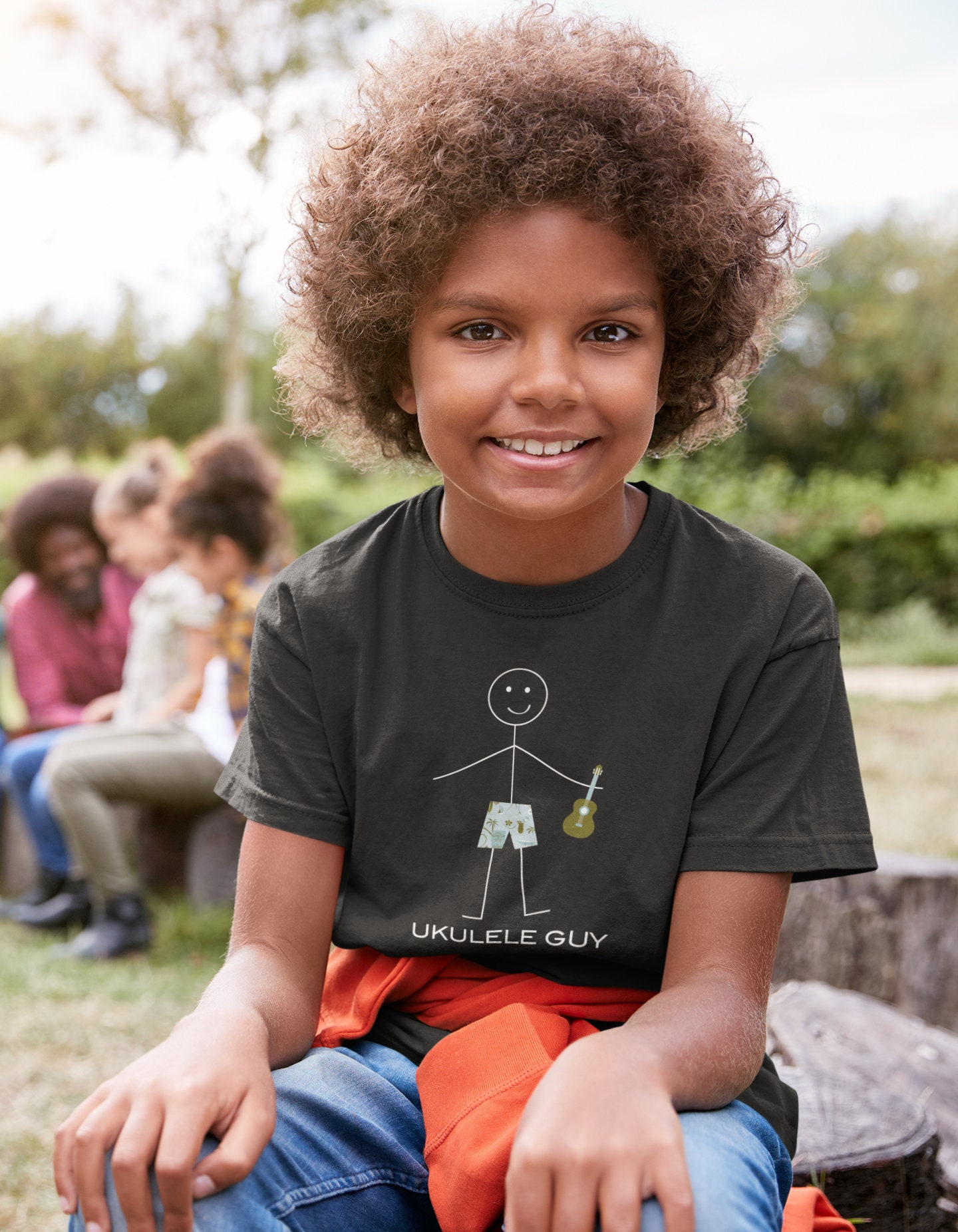 Youth Funny Boys Ukulele TShirt Boy Music Gifts Ukulele Etsy.de