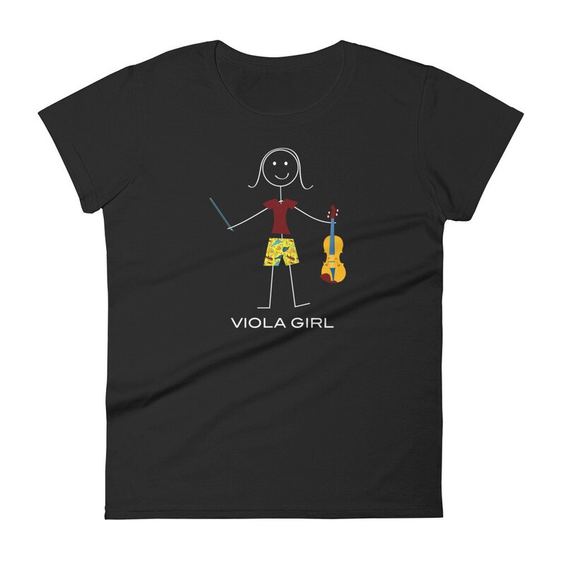 Women's Funny Womens Viola Tshirt Girl Music Gifts Etsy