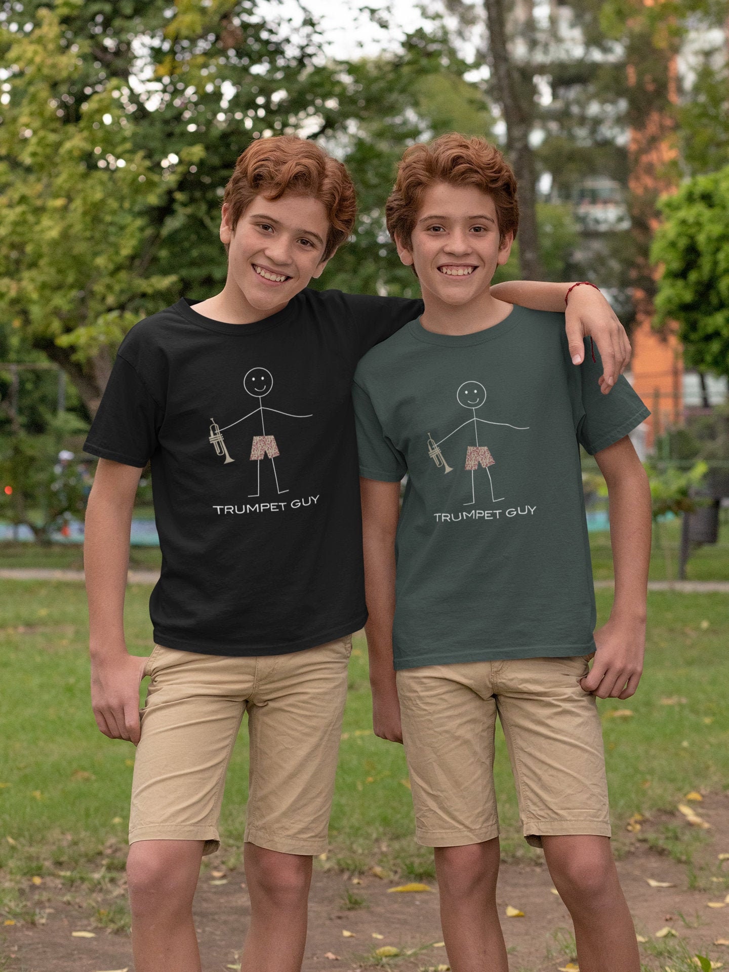 Youth Funny Boys Trumpet T-Shirt, Boy Music Gifts - Boy Trumpet Gift - Trumpet Player Gift - Kids Trumpet Shirt - Boys Trumpet Tee