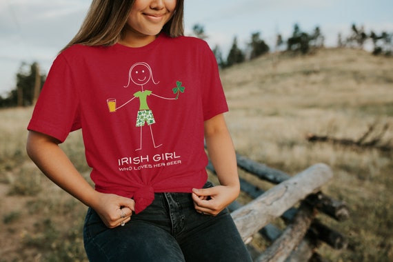 Irish Girl St. Patrick's Day Women Funny Gift T-Shirt Irish Girl St. Patrick's Day Women Funny Gift T-Shirt