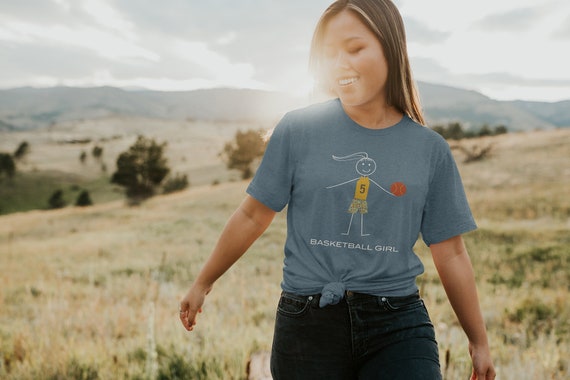 Funny Basketball T-Shirt For Girls, Sport Gifts For Women Funny Basketball T-Shirt For Girls, Sport Gifts For Women