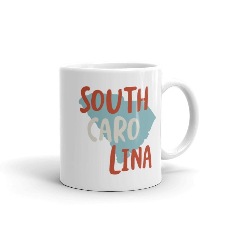 WhyitsmeDesign South Carolina State Mug - Thumbnail 2
