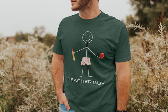 Male Teacher T Shirt-Funny Bearded Teacher Gift For Men Male Teacher T Shirt-Funny Bearded Teacher Gift For Men