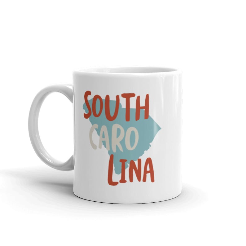 WhyitsmeDesign South Carolina State Mug