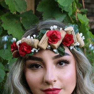 Wine Cork Crown (wine Headband Food and Wine Festival Nappa  display picture 1