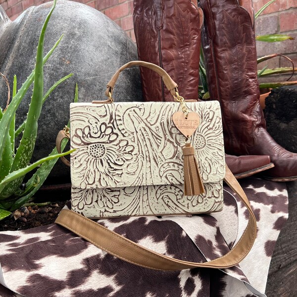 Cow Leather Purse Etsy