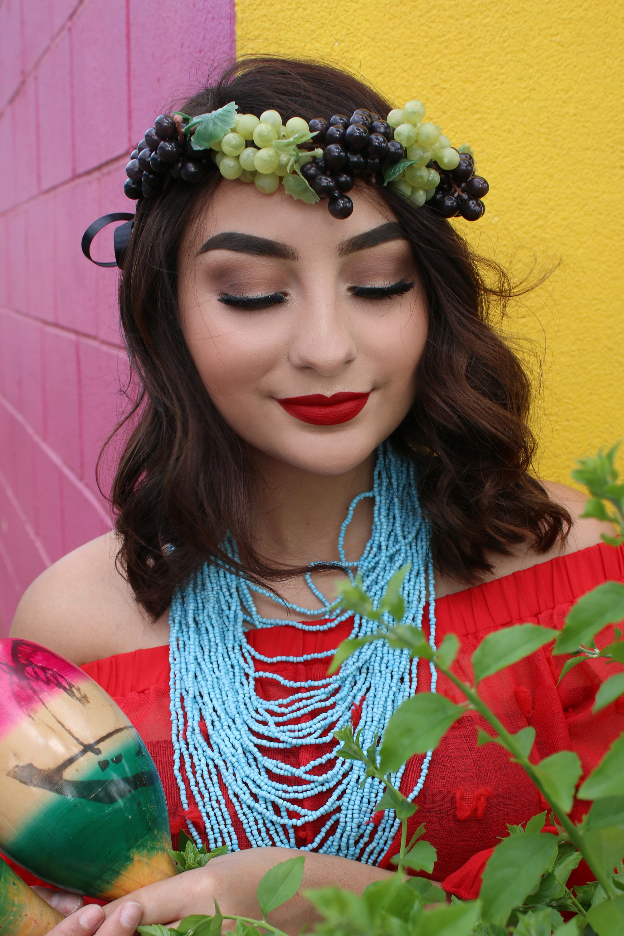 Grape Crown Headband fruity Headband Halloween Costume Fruits Etsy