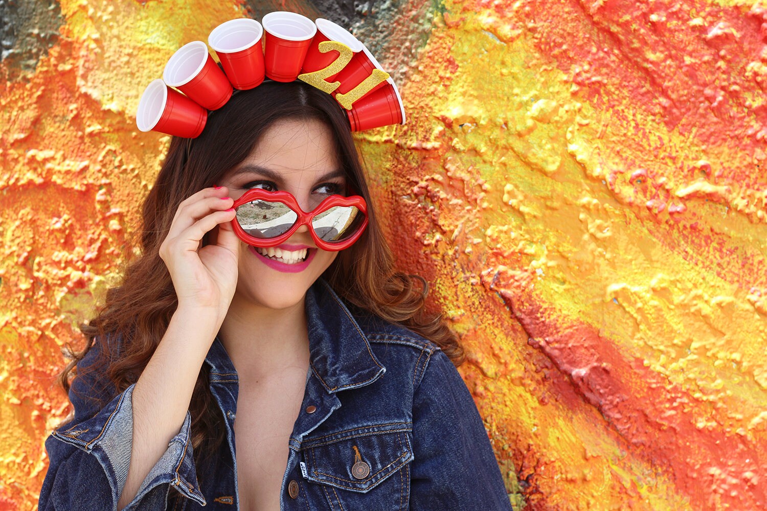 Solo Shot Glass Headband 21st Birthday birthday Party Crown Etsy