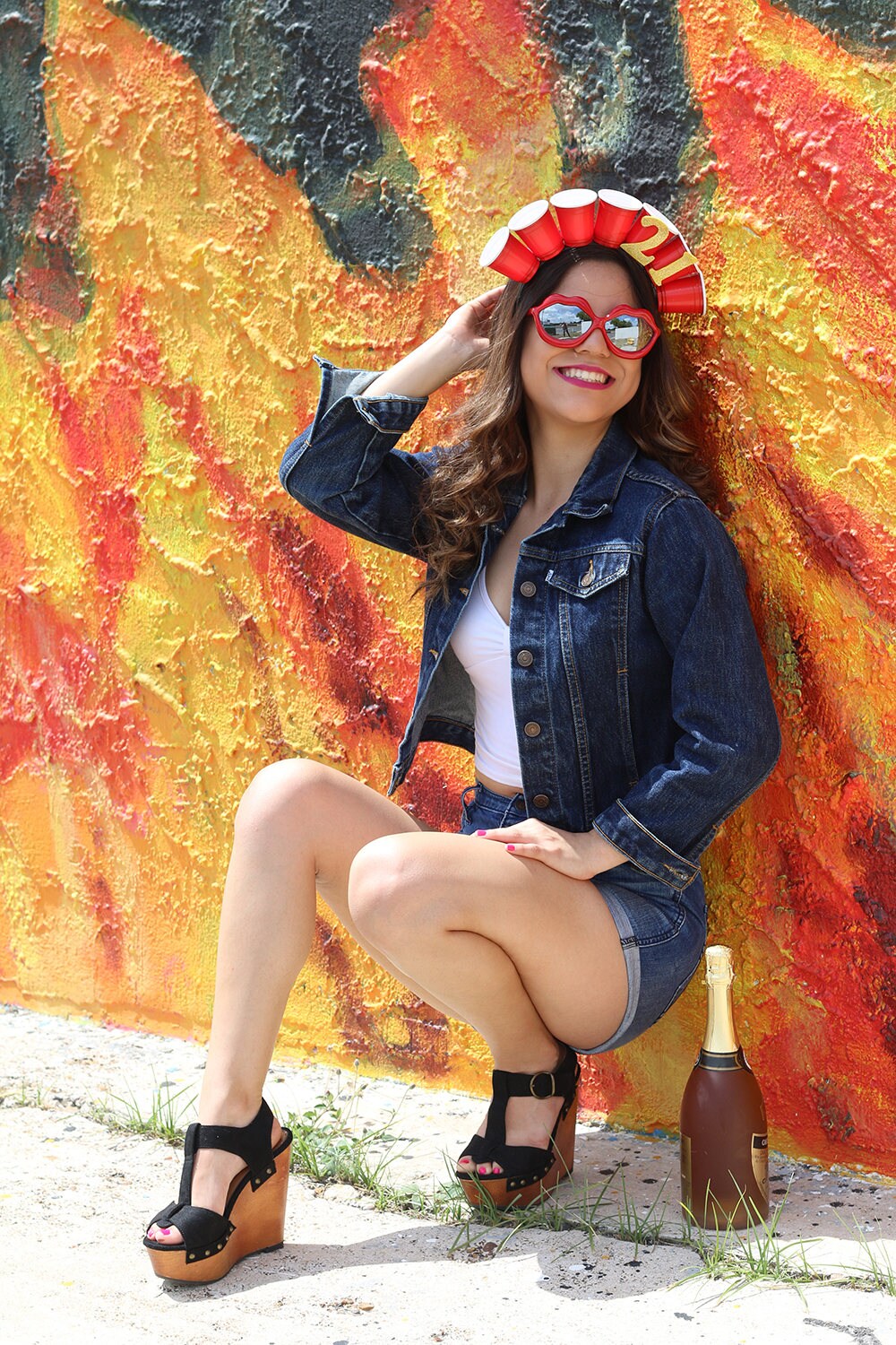 Solo Shot Glass Headband 21st Birthday birthday Party Crown Etsy