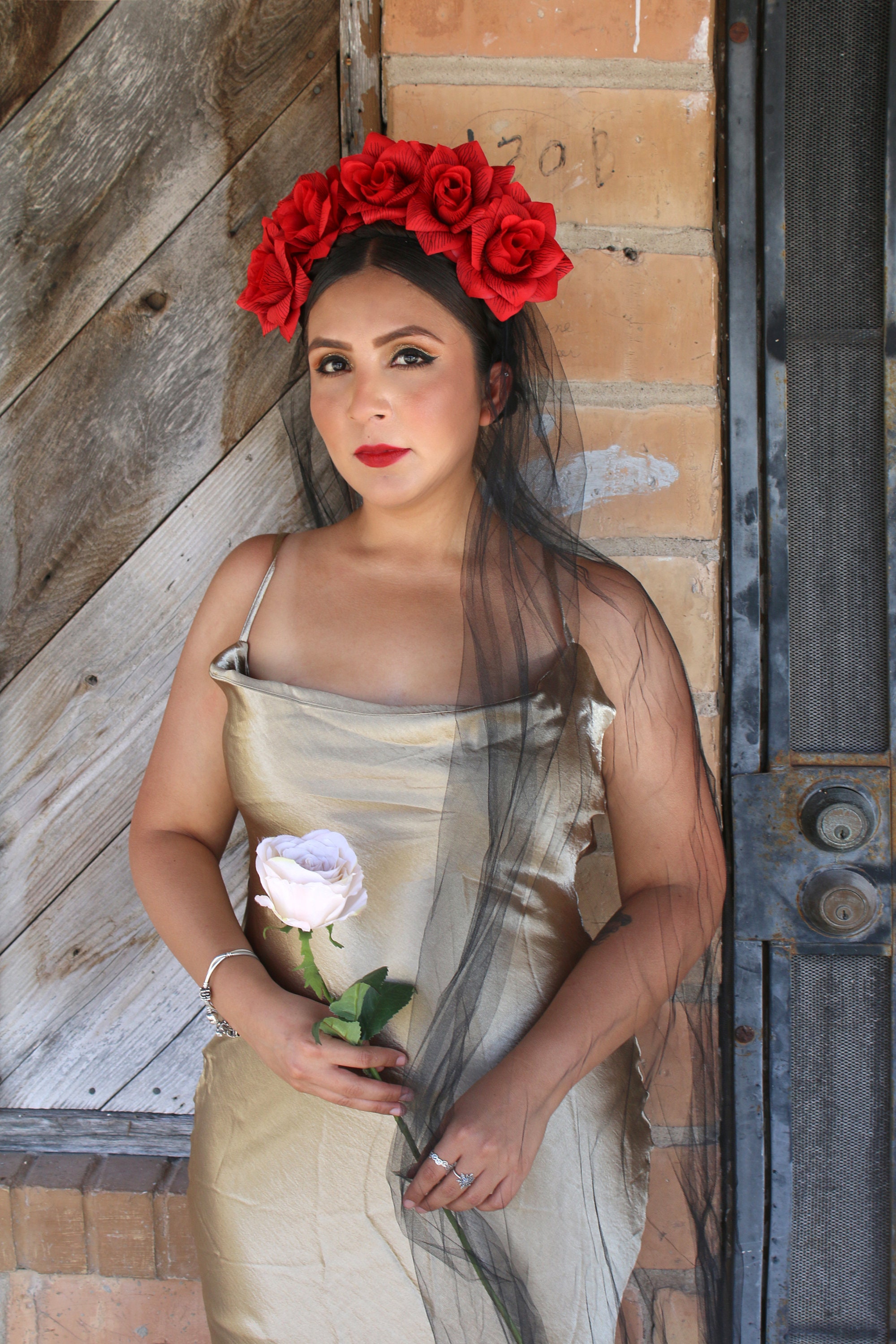 Corona De Flor Para Novia, Diadema De Cuerda Floral Para Boda, Para Niña Guirnalda, Accorios