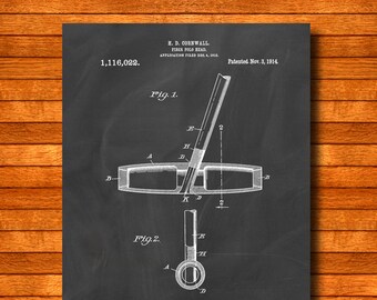 Retro 1914 "Polo Head" Vintage Patent Illustration, Art Print Poster, Wall Art, Home Decor, Game Of Polo, Lawn, Sport, Activity, Gift 72