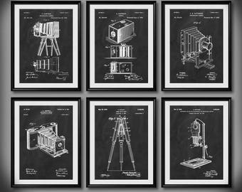 ZESTAW 6 FOTOGRAFII Plakaty artystyczne, Ilustracja patentowa fotografii, Sztuka fotograficzna, Wydruk artystyczny lub dekoracja ścienna na płótnie, Prezent dla fotografa - s66